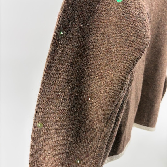 Vintage Mercer Street Studio Sweater with Cardinals, Size L - Picture 5 of 6